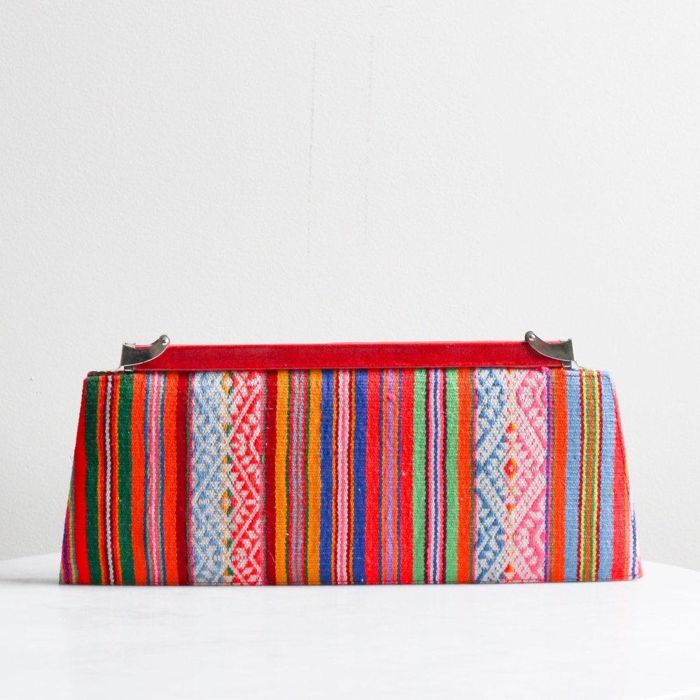 Meche Correa Vintage Peruvian Clutch